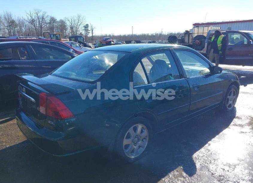Photo 4 of 2002 Honda Civic EX (VIN 1HGES26732L008287)