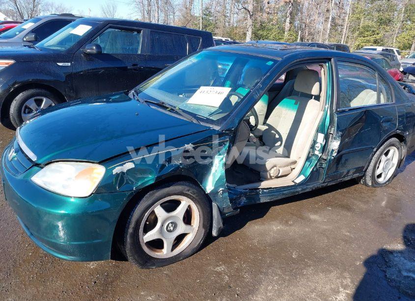 Photo 6 of 2002 Honda Civic EX (VIN 1HGES26732L008287)