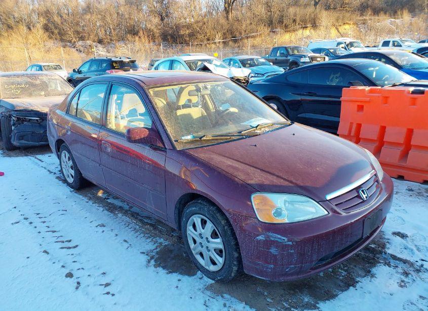 2003 Honda Civic EX (VIN 1HGES26733L013703) main photo