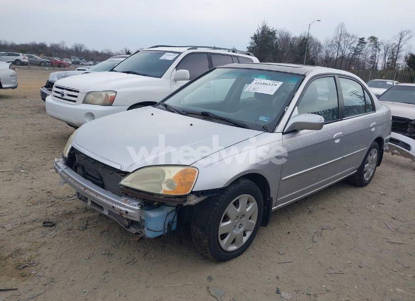 Photo 2 of 2001 Honda Civic EX (VIN 1HGES26741L031835)