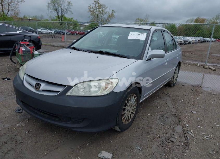 Photo 2 of 2005 Honda Civic EX (VIN 1HGES26745L004088)