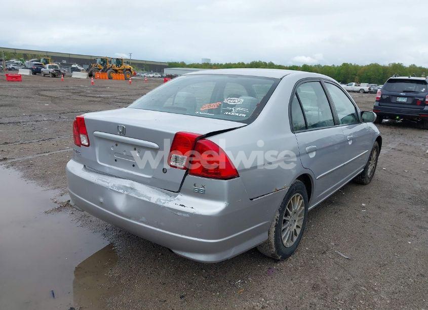 Photo 4 of 2005 Honda Civic EX (VIN 1HGES26745L004088)