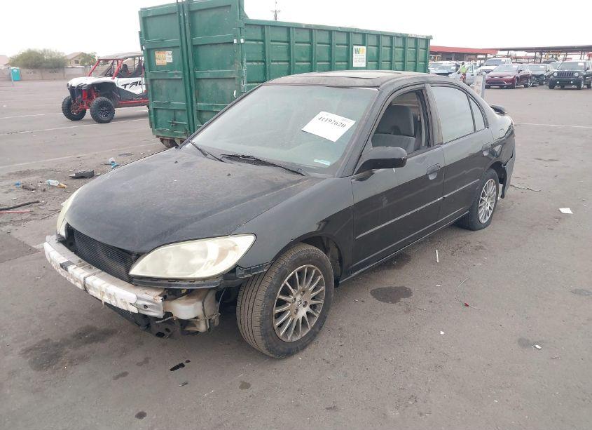 Photo 2 of 2005 Honda Civic EX (VIN 1HGES26745L006777)