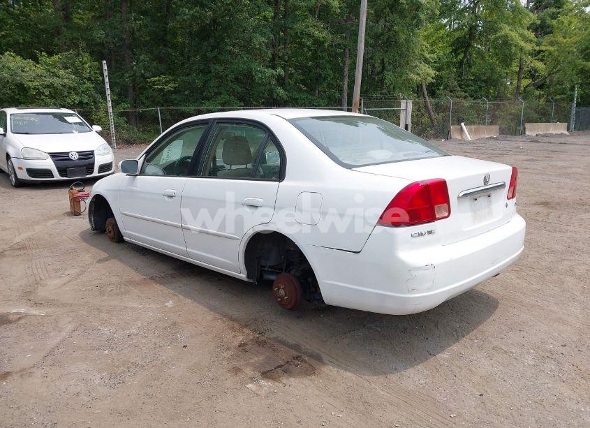 Photo 3 of 2002 Honda Civic EX (VIN 1HGES26752L034051)