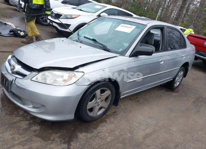 Photo 2 of 2005 Honda Civic EX (VIN 1HGES26755L007789)