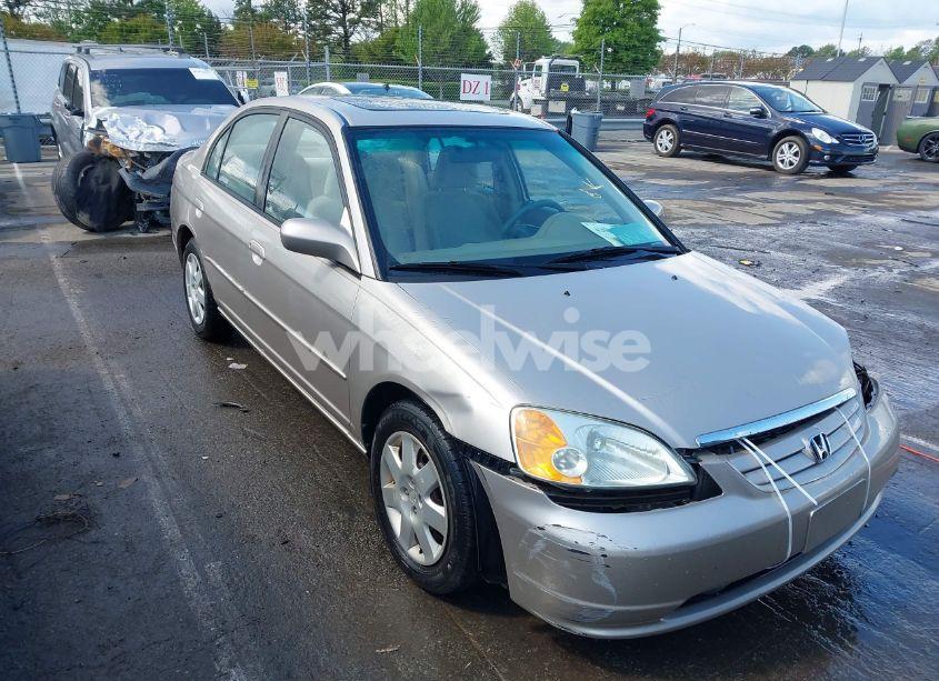 2001 Honda Civic EX (VIN 1HGES26761L047891) main photo