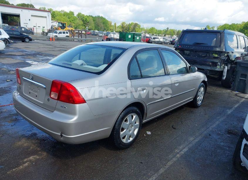 Photo 4 of 2001 Honda Civic EX (VIN 1HGES26761L047891)