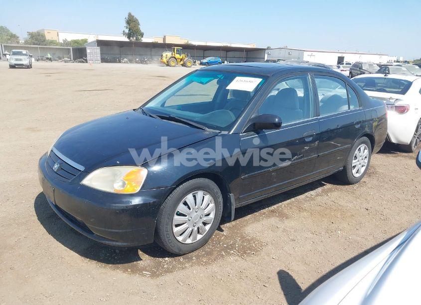 Photo 2 of 2001 Honda Civic EX (VIN 1HGES26761L050743)
