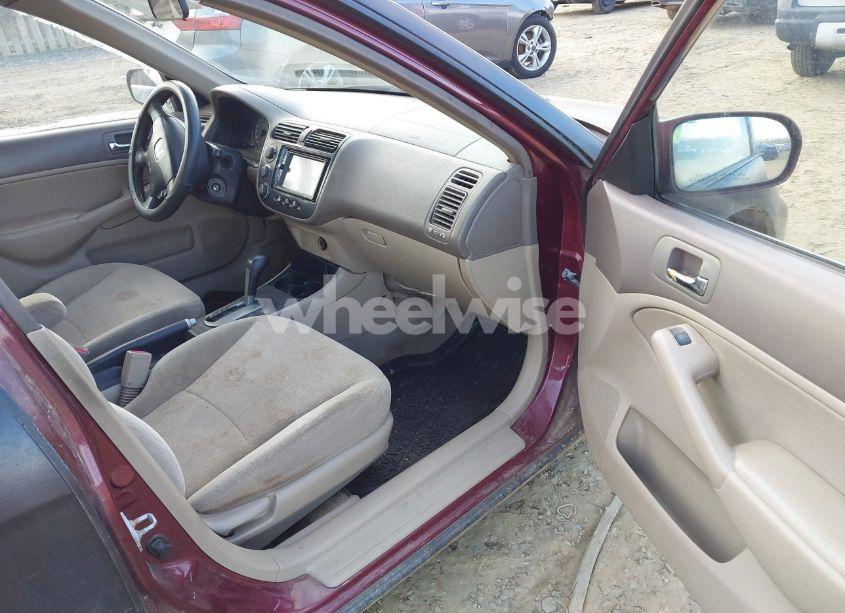 Photo 5 of 2002 Honda Civic EX (VIN 1HGES26762L034608)