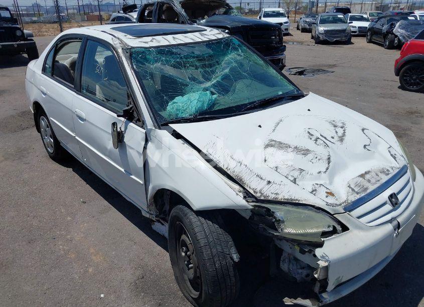 Photo 6 of 2002 Honda Civic EX (VIN 1HGES26772L006770)