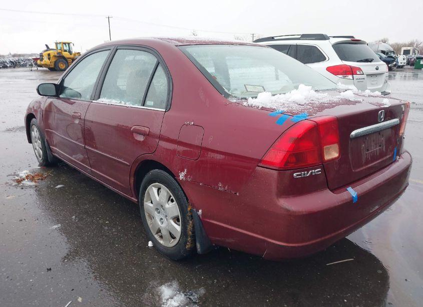 Photo 3 of 2002 Honda Civic EX (VIN 1HGES26772L036397)