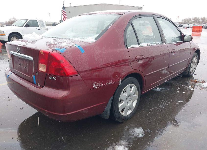 Photo 4 of 2002 Honda Civic EX (VIN 1HGES26772L036397)