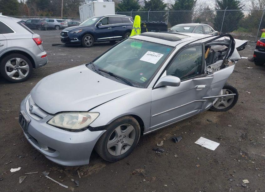 Photo 2 of 2005 Honda Civic EX (VIN 1HGES26775L029146)