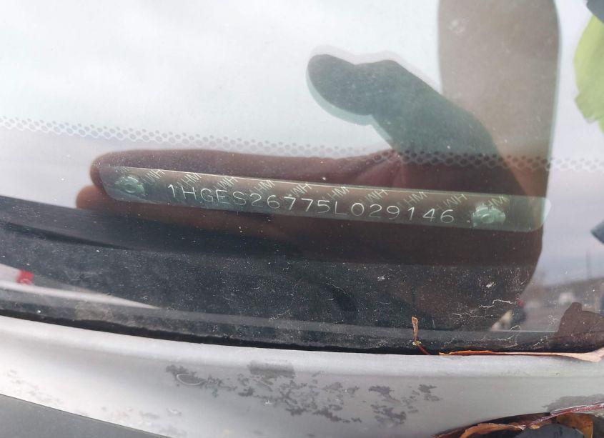 Photo 9 of 2005 Honda Civic EX (VIN 1HGES26775L029146)