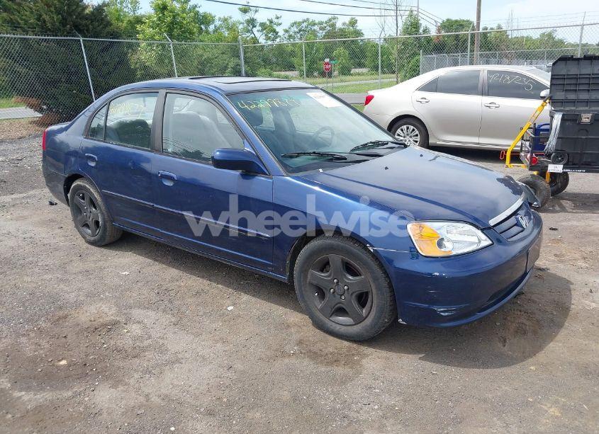 2001 Honda Civic EX (VIN 1HGES26781L036665) main photo
