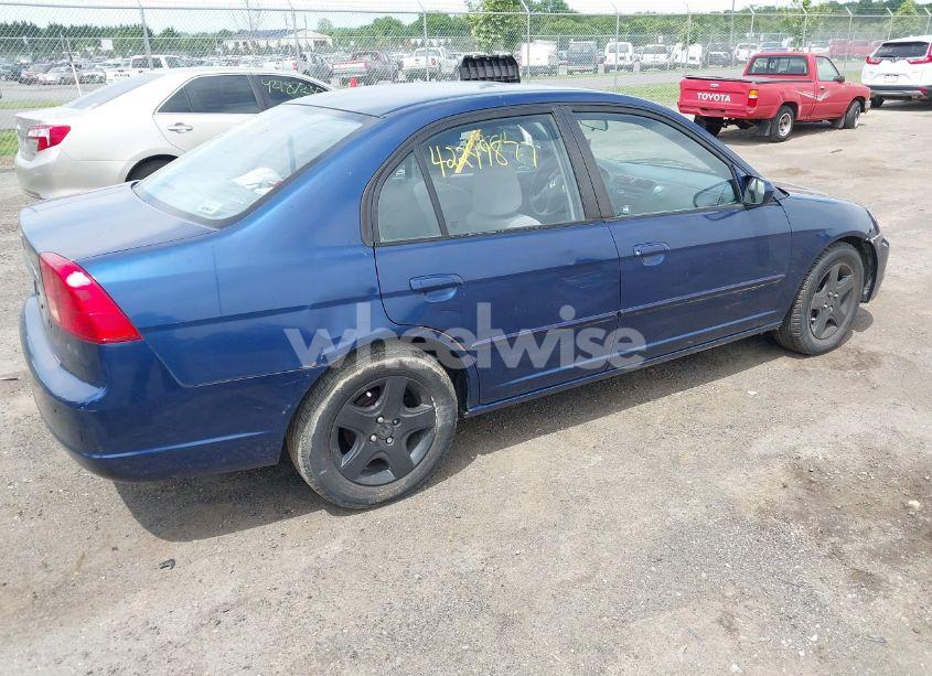 Photo 4 of 2001 Honda Civic EX (VIN 1HGES26781L036665)