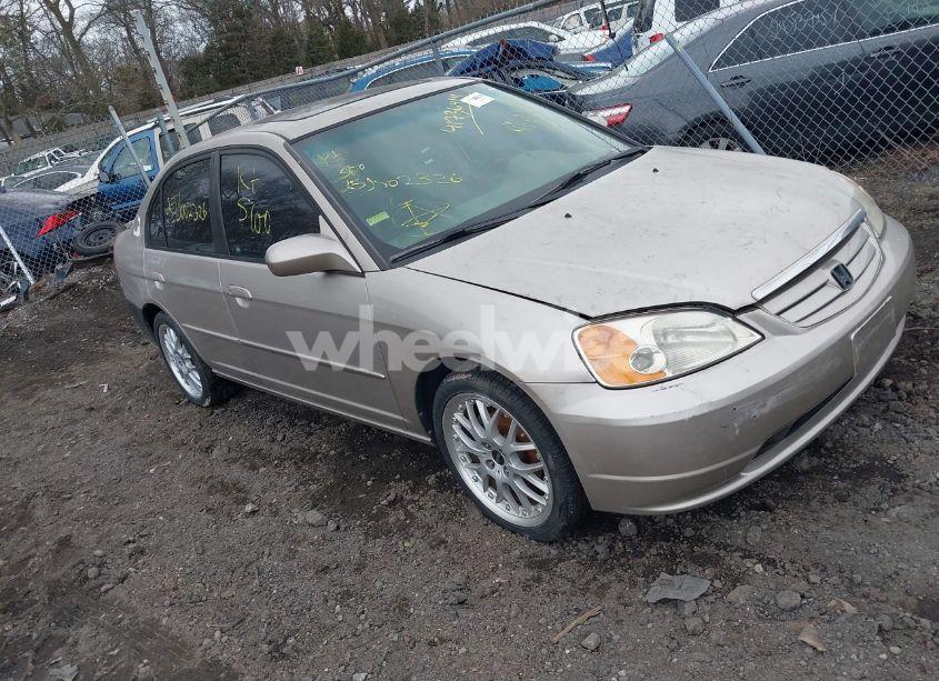 2001 Honda Civic EX (VIN 1HGES26791L055838) main photo