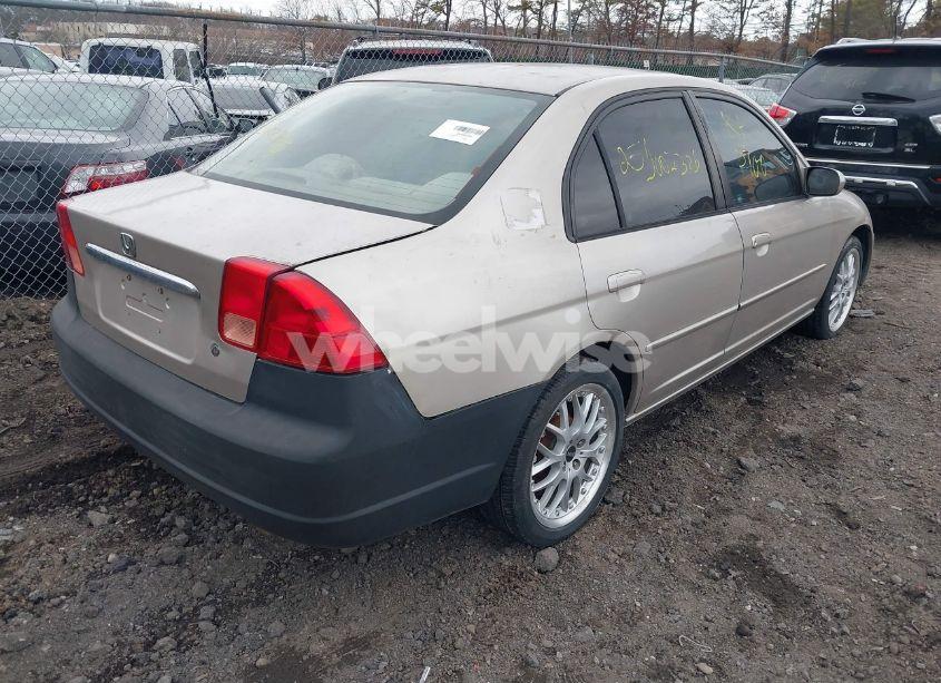 Photo 4 of 2001 Honda Civic EX (VIN 1HGES26791L055838)