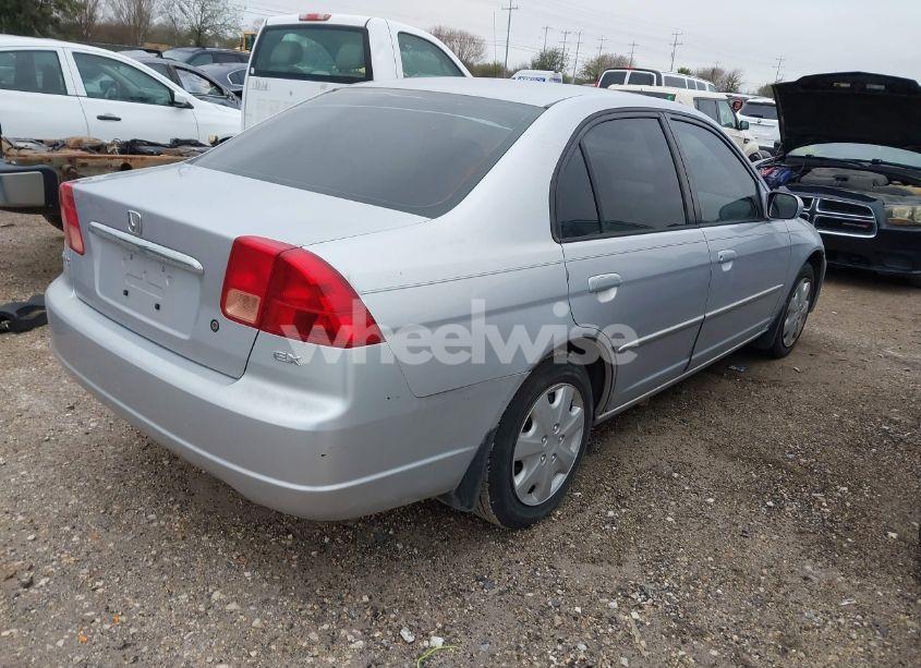 Photo 4 of 2002 Honda Civic EX (VIN 1HGES26792L017835)