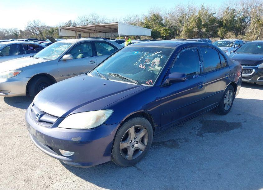 Photo 2 of 2005 Honda Civic EX (VIN 1HGES26795L014647)