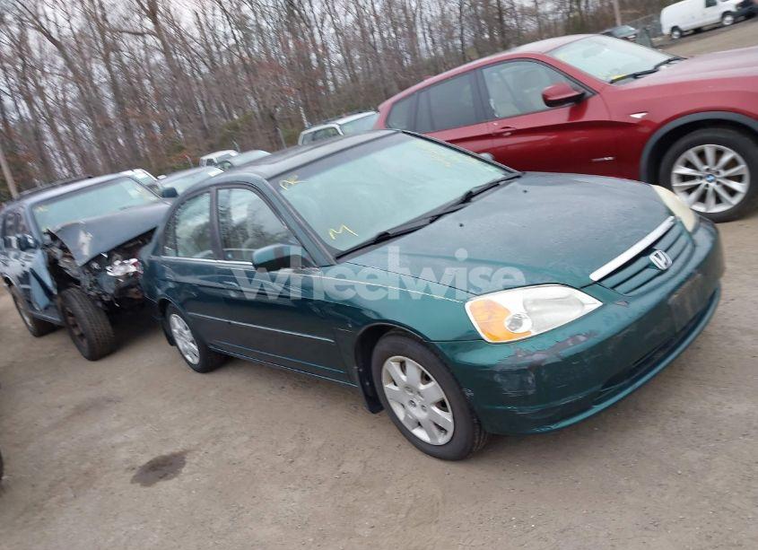 2002 Honda Civic EX (VIN 1HGES267X2L079177) main photo