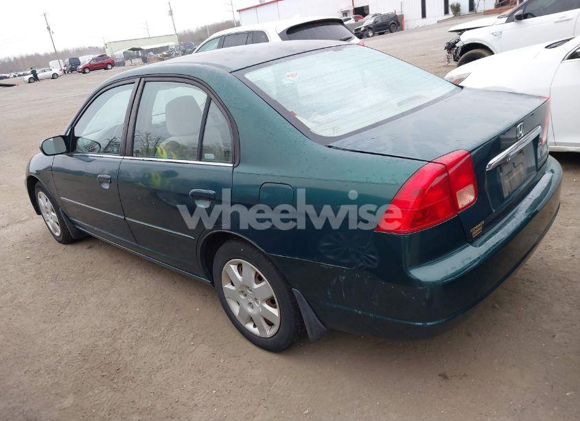 Photo 3 of 2002 Honda Civic EX (VIN 1HGES267X2L079177)