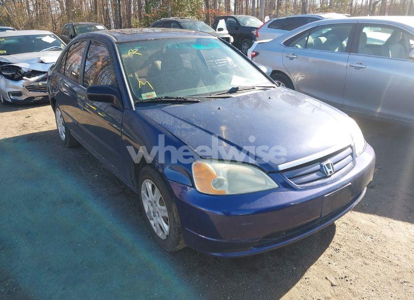 2003 Honda Civic EX (VIN 1HGES267X3L006957) main photo