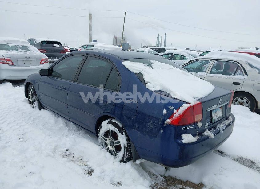 Photo 3 of 2002 Honda Civic EX (VIN 1HGES26852L010812)
