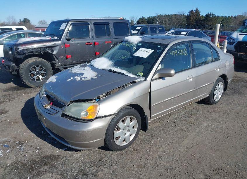 Photo 2 of 2002 Honda Civic EX (VIN 1HGES26852L022443)