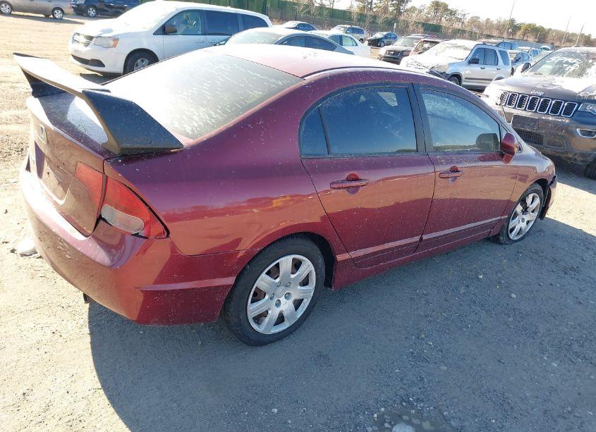 Photo 4 of 2007 Honda Civic LX (VIN 1HGFA15547L139964)