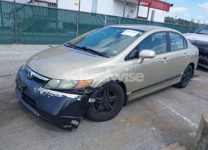 Photo 2 of 2008 Honda Civic LX (VIN 1HGFA15558L011749)