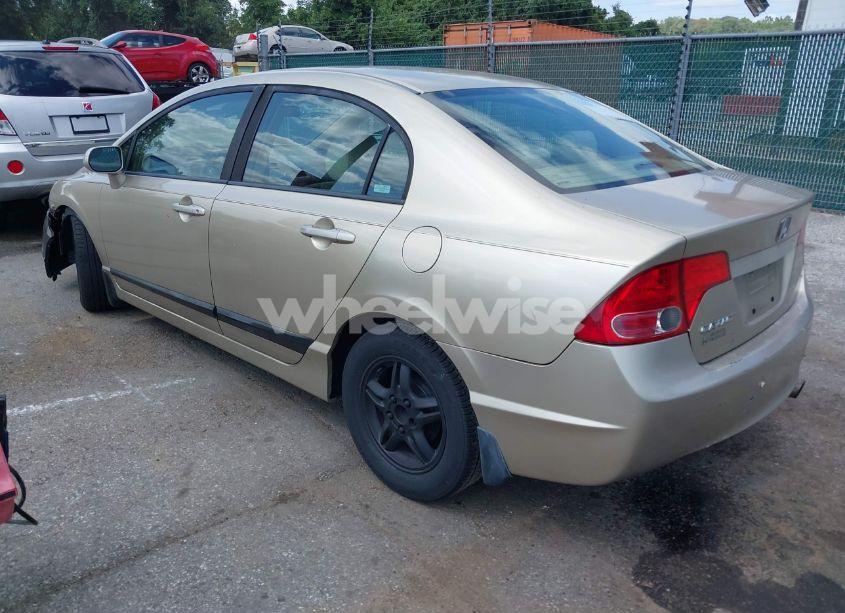 Photo 3 of 2008 Honda Civic LX (VIN 1HGFA15558L011749)