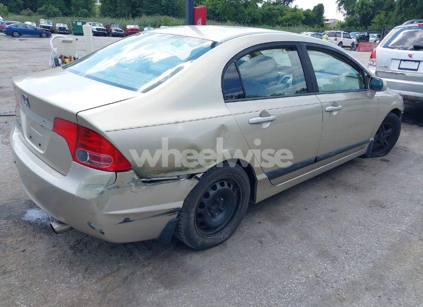 Photo 4 of 2008 Honda Civic LX (VIN 1HGFA15558L011749)