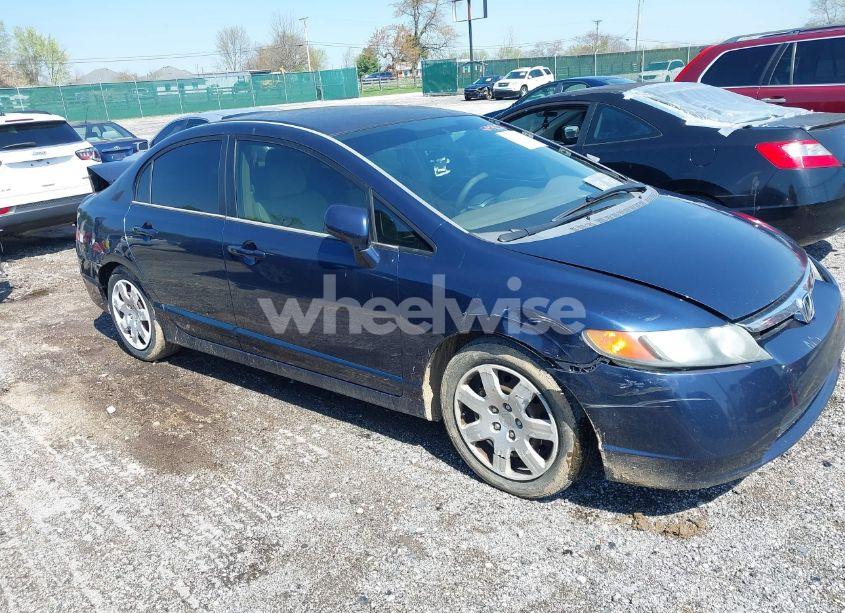 2006 Honda Civic LX (VIN 1HGFA15566L068166) main photo