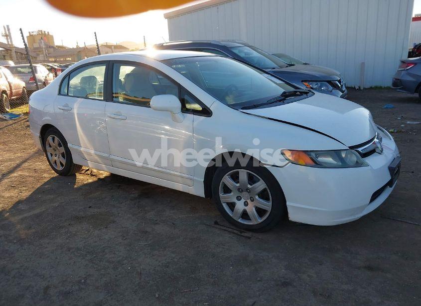2007 Honda Civic LX (VIN 1HGFA155X7L126796) main photo