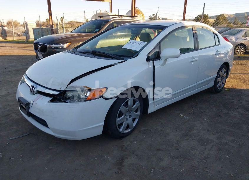 Photo 2 of 2007 Honda Civic LX (VIN 1HGFA155X7L126796)