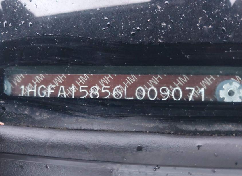 Photo 13 of 2006 Honda Civic EX (VIN 1HGFA15856L009071)