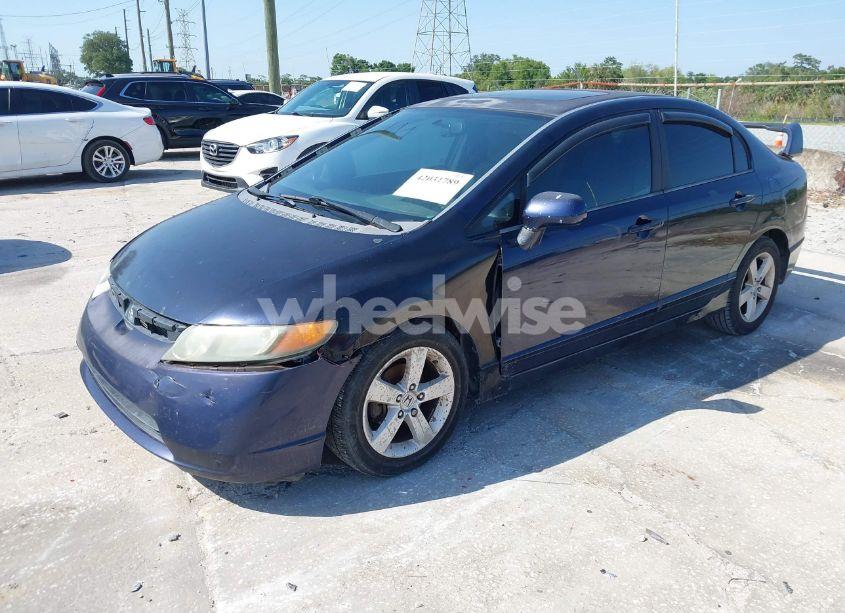 Photo 2 of 2008 Honda Civic EX (VIN 1HGFA15858L052702)