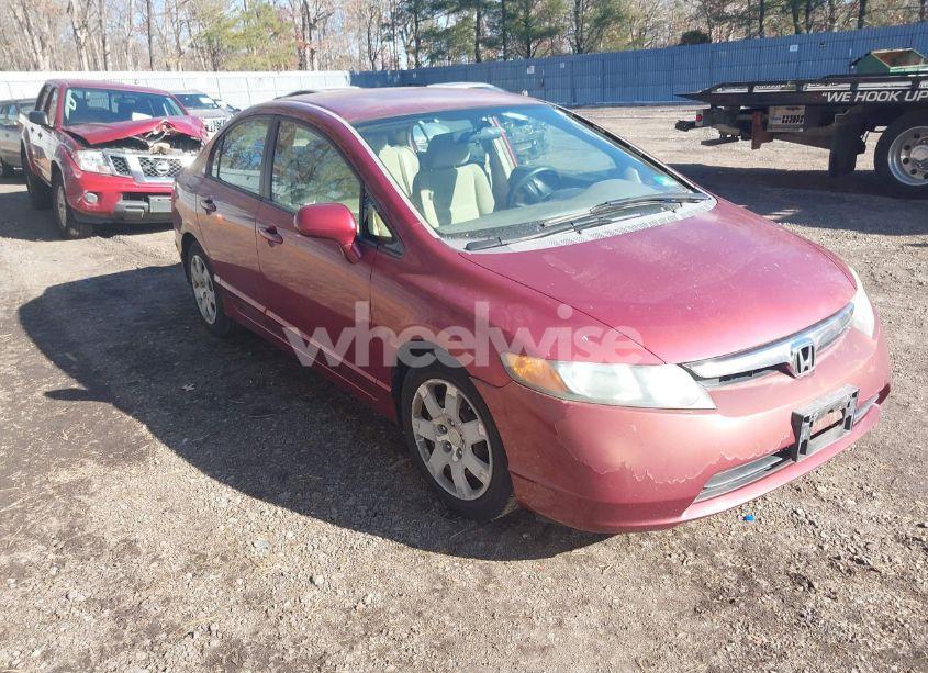 2006 Honda Civic LX (VIN 1HGFA16506L020208) main photo