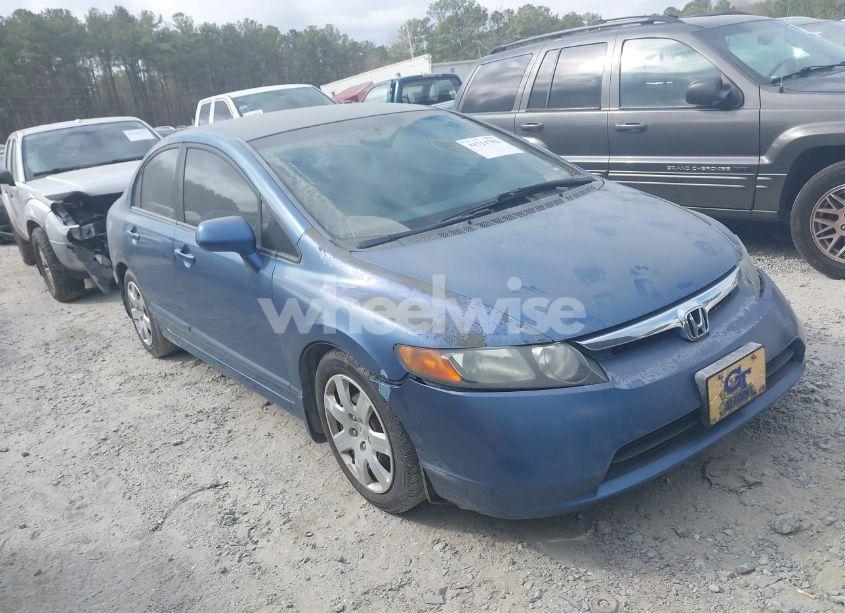 2007 Honda Civic LX (VIN 1HGFA16507L035602) main photo