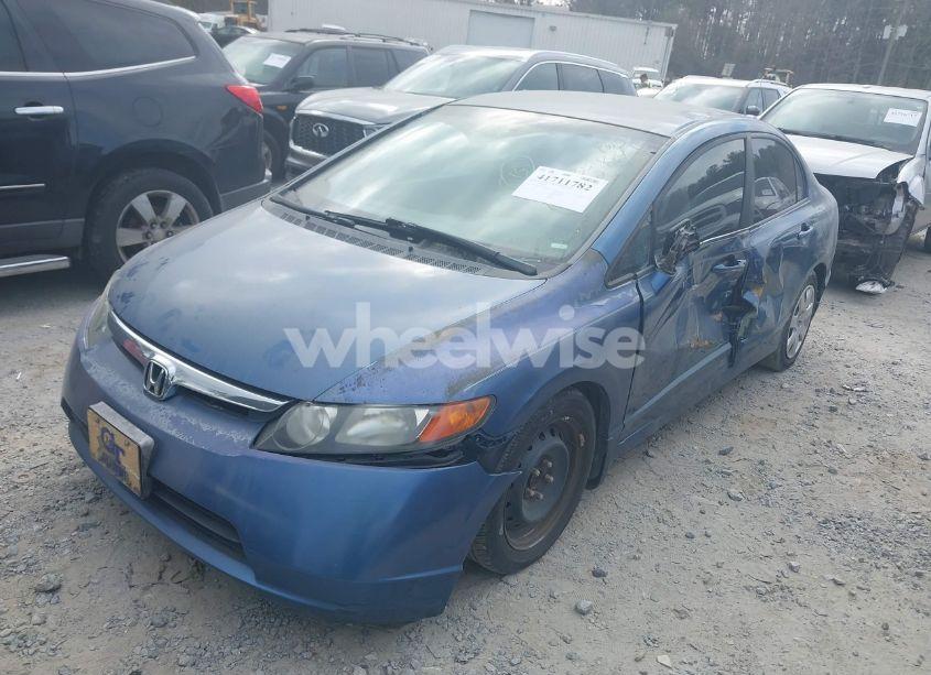 Photo 2 of 2007 Honda Civic LX (VIN 1HGFA16507L035602)