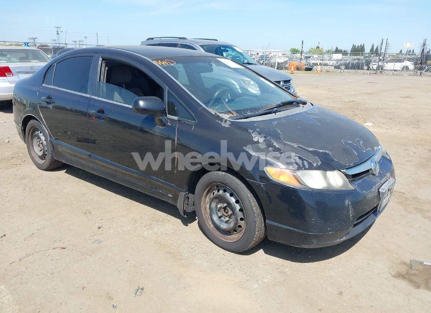 2007 Honda Civic LX (VIN 1HGFA16507L126952) main photo