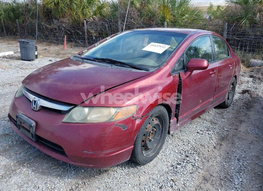Photo 2 of 2008 Honda Civic LX (VIN 1HGFA16508L054832)