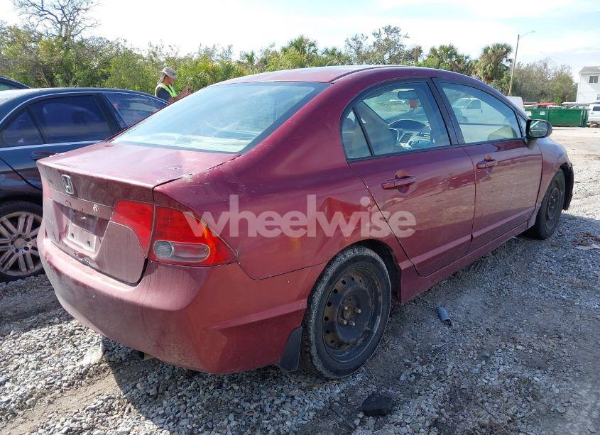Photo 4 of 2008 Honda Civic LX (VIN 1HGFA16508L054832)