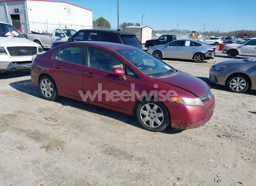 2008 Honda Civic LX (VIN 1HGFA16508L055592) main photo