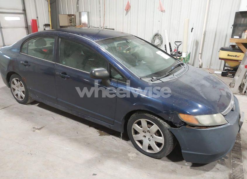 2007 Honda Civic LX (VIN 1HGFA16517L052358) main photo