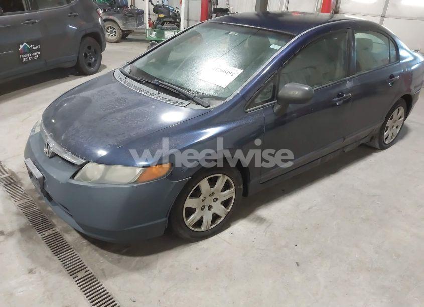 Photo 2 of 2007 Honda Civic LX (VIN 1HGFA16517L052358)