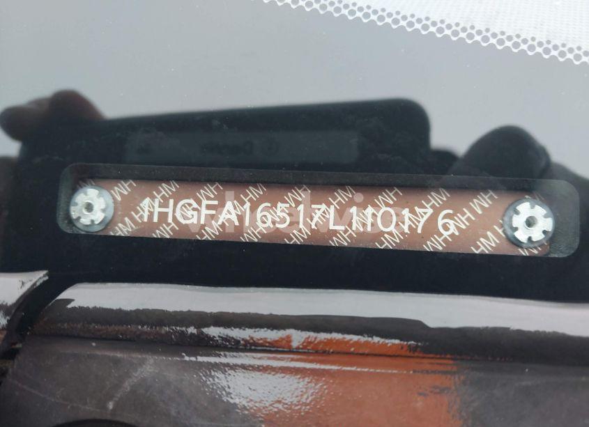 Photo 11 of 2007 Honda Civic LX (VIN 1HGFA16517L110176)