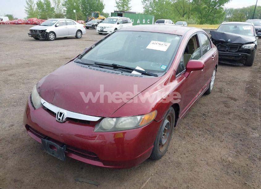 Photo 2 of 2008 Honda Civic LX (VIN 1HGFA16518L073809)