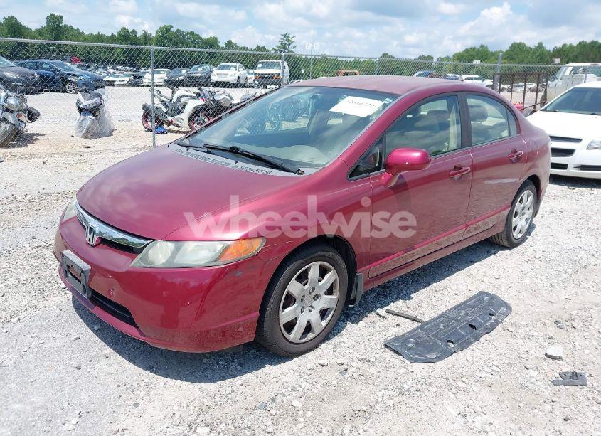 Photo 2 of 2008 Honda Civic LX (VIN 1HGFA16518L108705)
